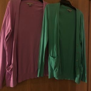 2 Banana Republic Cardigans